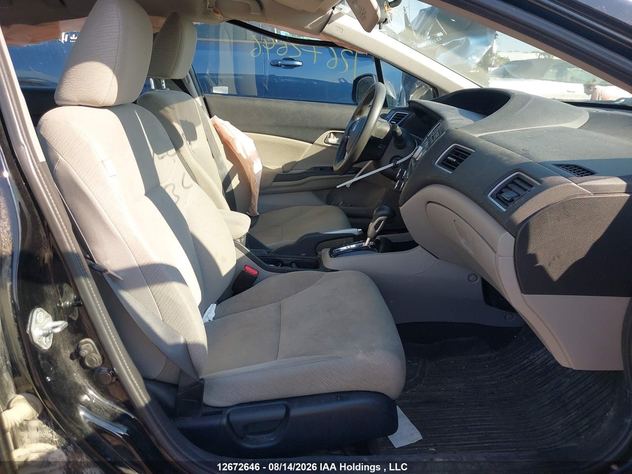 2HGFB2F42DH024278 · 2013 HONDA CIVIC LX · 5/17
