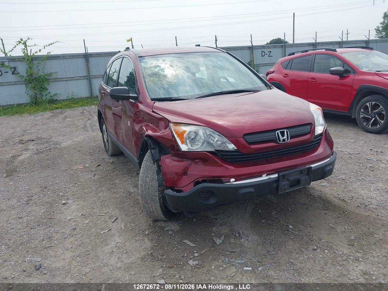 JHLRE48347C071938 · 2007 HONDA CR-V LX