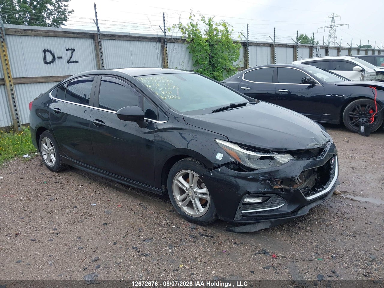 1G1BE5SM6G7301275 · 2016 CHEVROLET CRUZE LT AUTO