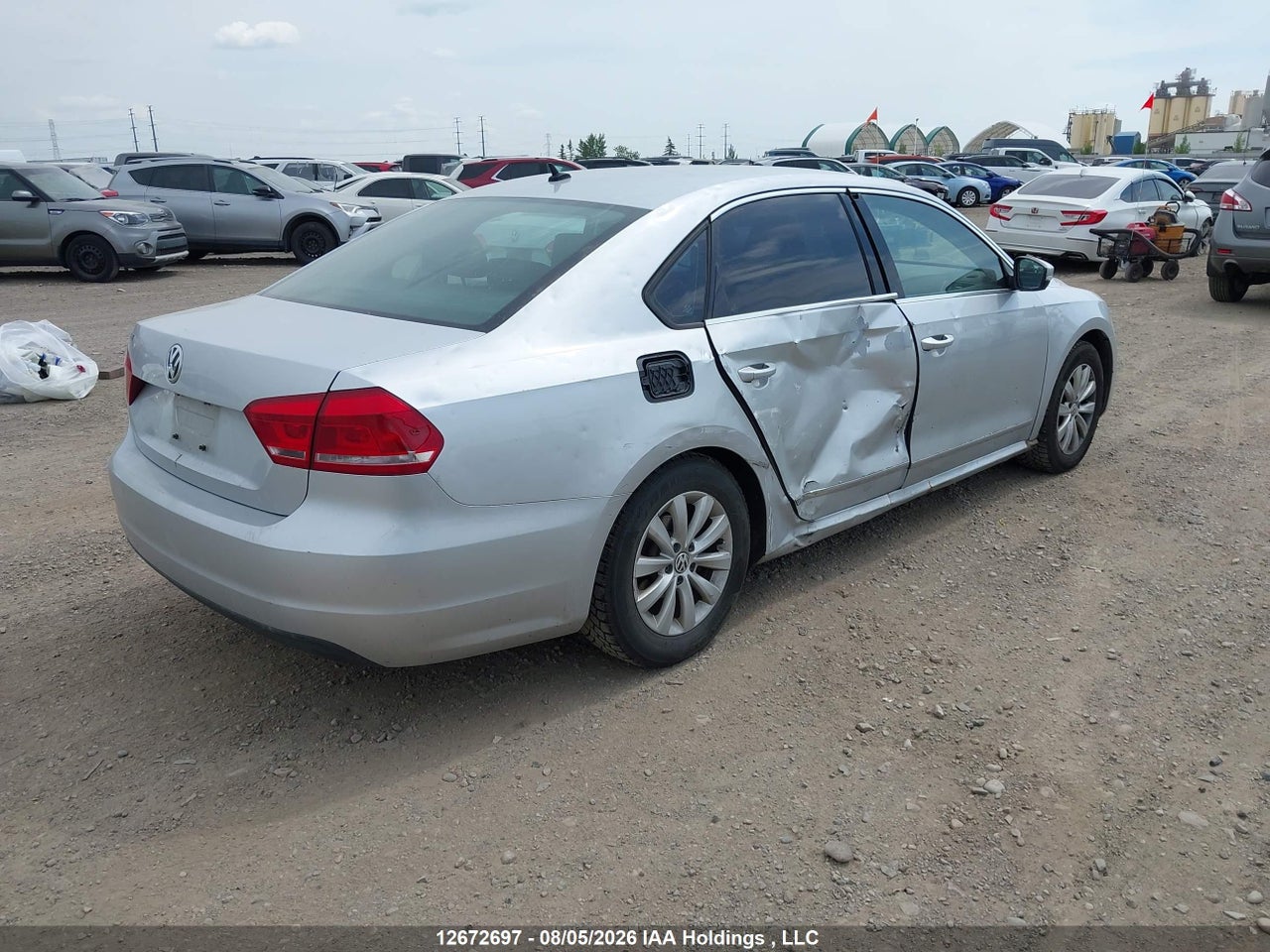 1VWAH7A33DC105311 · 2013 VOLKSWAGEN PASSAT S · 4/22