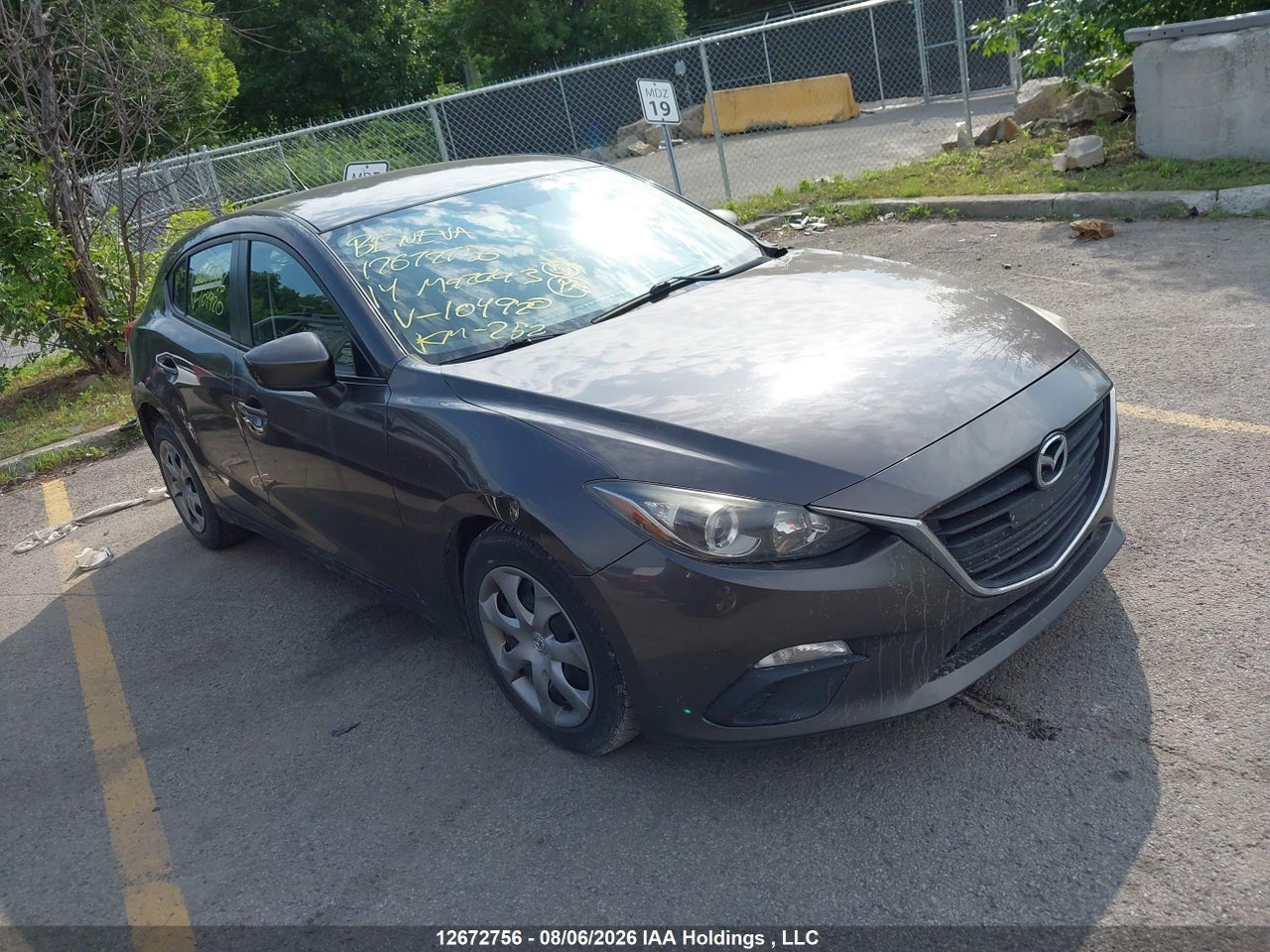 JM1BM1K73E1104920 · 2014 MAZDA MAZDA3 GX-SKY