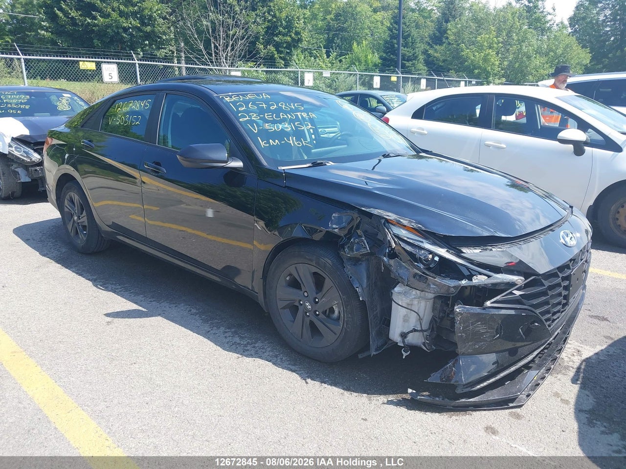 KMHLM4AG1PU503152 · 2023 HYUNDAI ELANTRA PREFERRED IVT WITH TECH PACKAGE