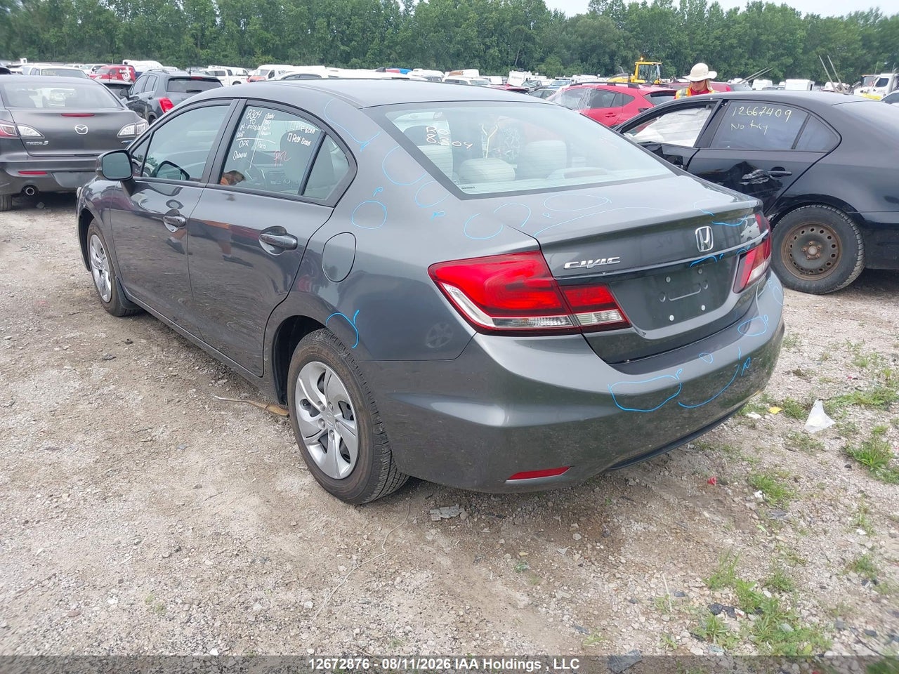 2HGFB2F46DH046638 · 2013 HONDA CIVIC LX · 3/18