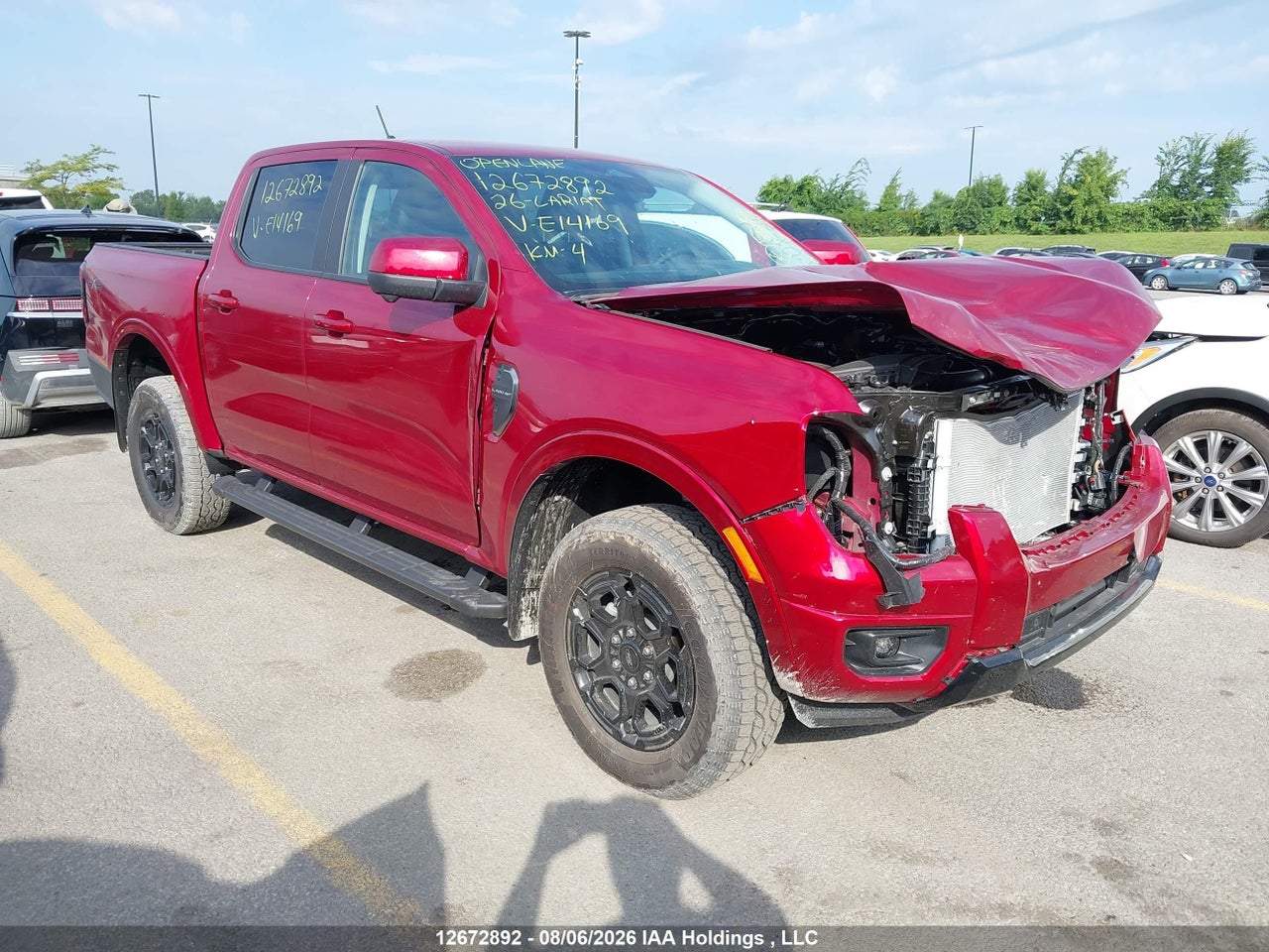 1FTER4KP4TLE14169 · 2026 FORD RANGER LARIAT