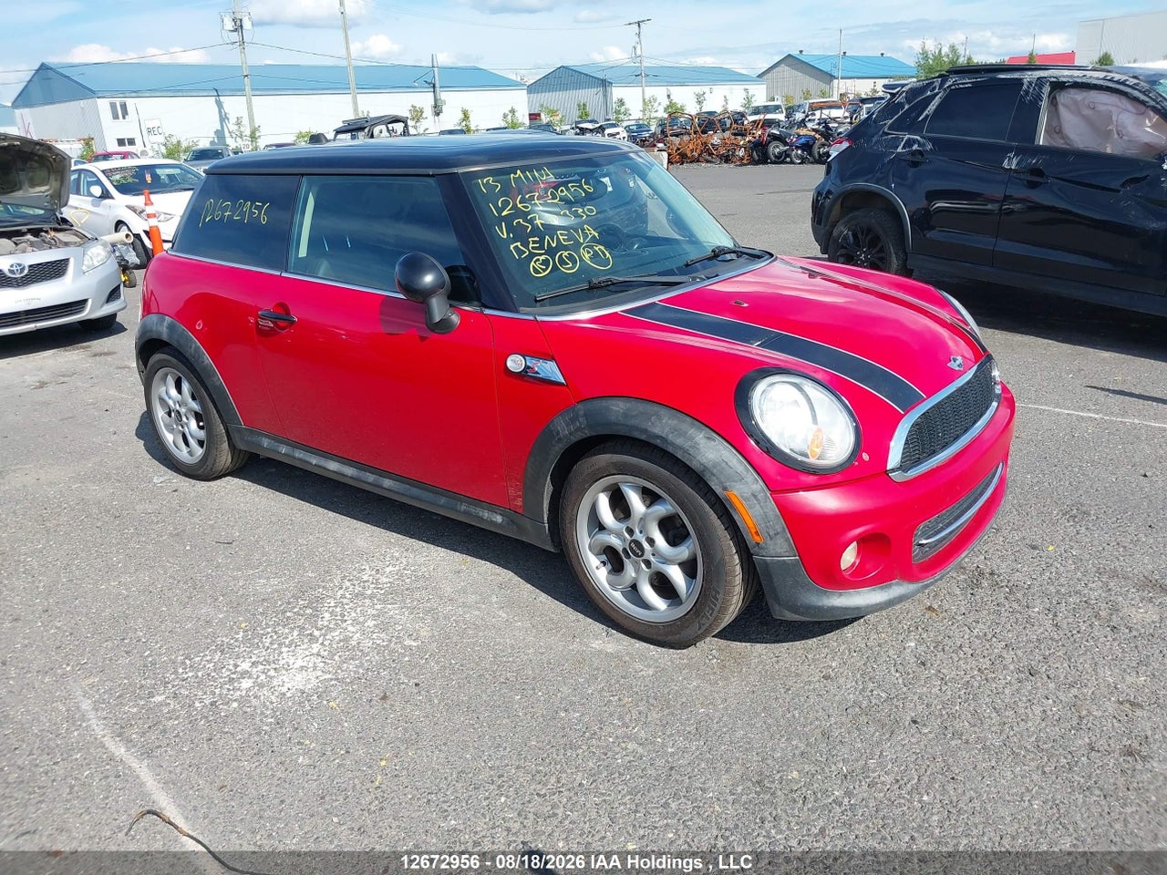 WMWSU3C56DT370330 · 2013 MINI COOPER