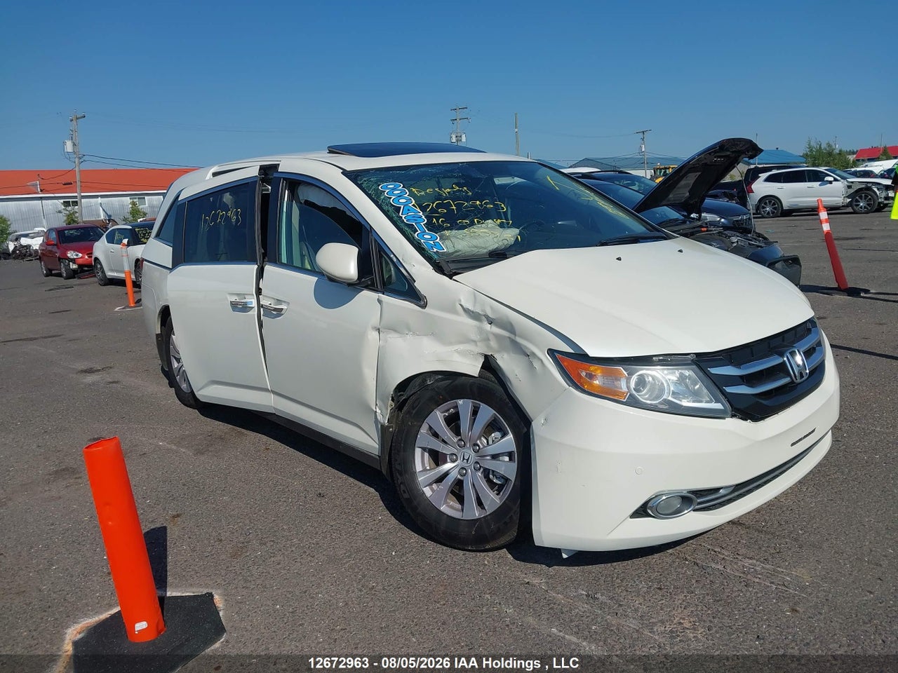 5FNRL5H66GB500261 · 2016 HONDA ODYSSEY EX-L