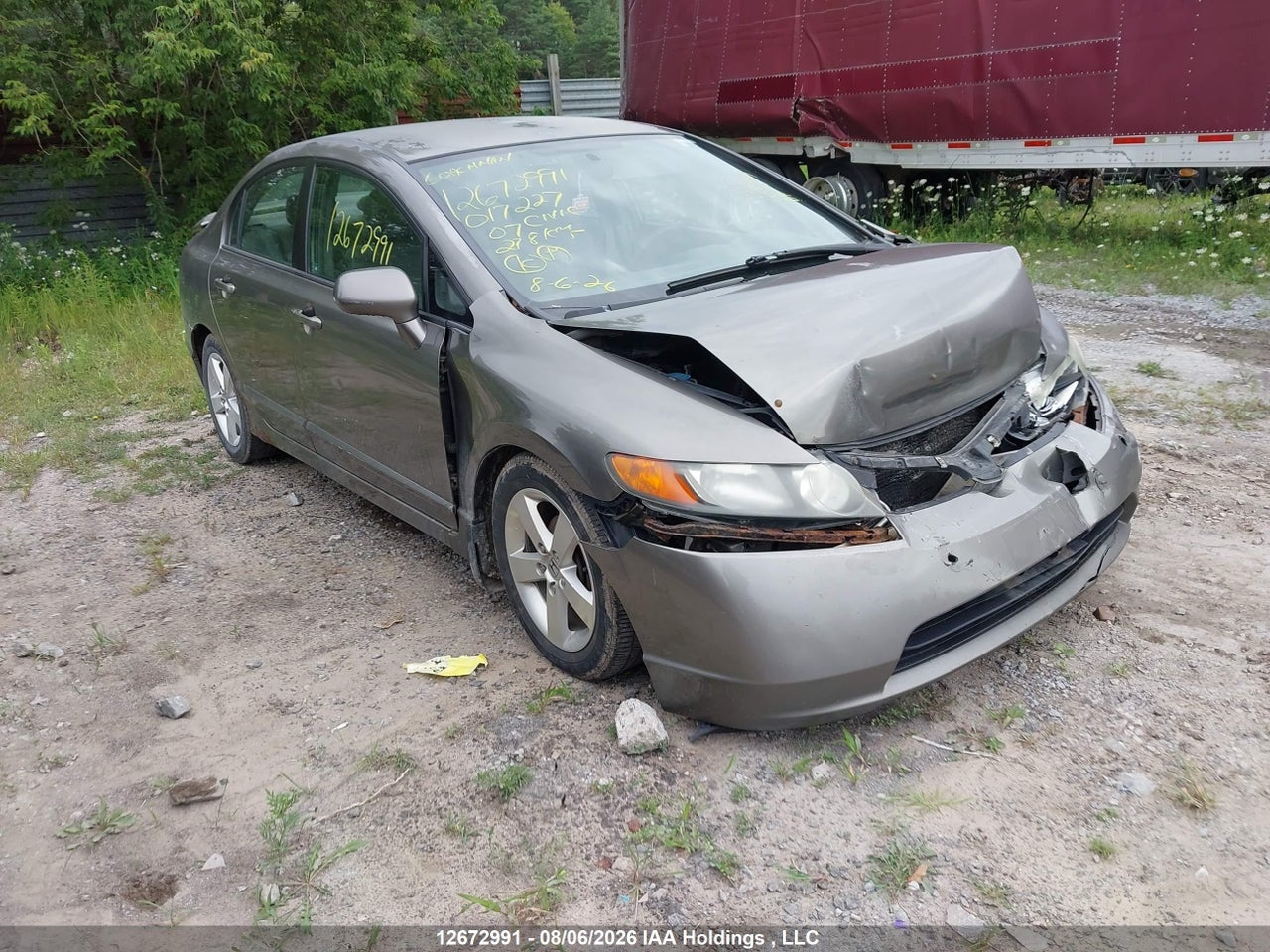 2HGFA16527H017227 · 2007 HONDA CIVIC LX