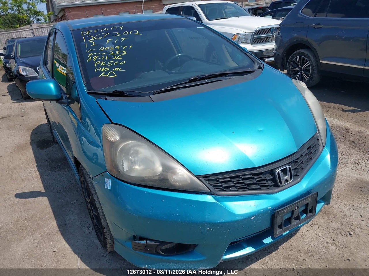 LUCGE8H73C3002971 · 2012 HONDA FIT SPORT