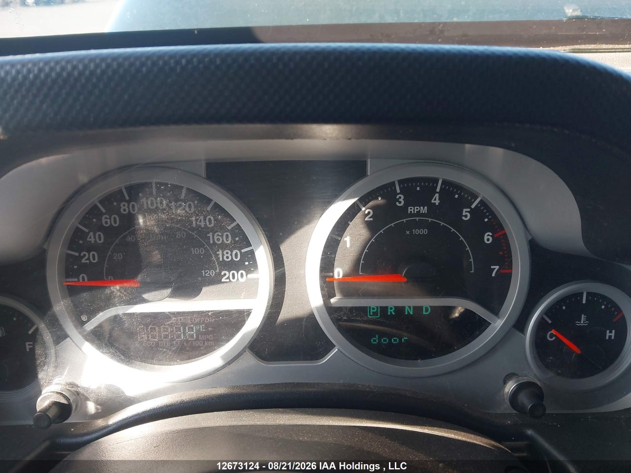 1J4GA59118L614080 · 2008 JEEP WRANGLER UNLIMITED SAHARA · 7/19
