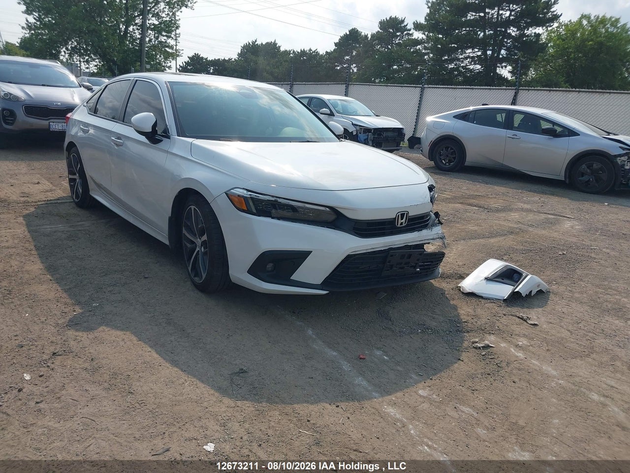 2HGFE1F93NH003552 · 2022 HONDA Civic touring