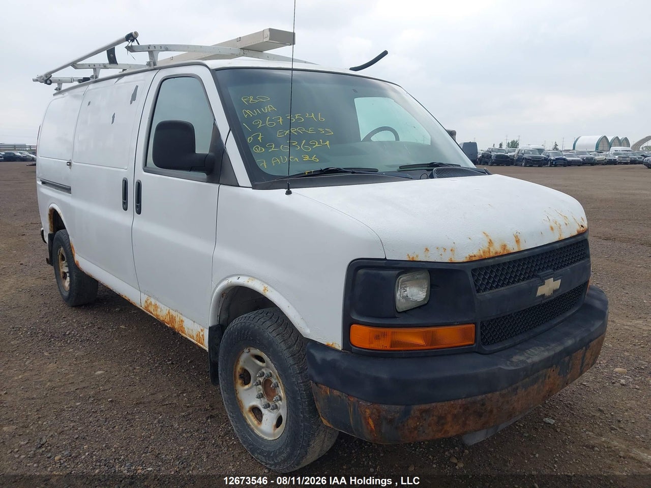 1GCGG25U271203624 · 2007 CHEVROLET EXPRESS G2500