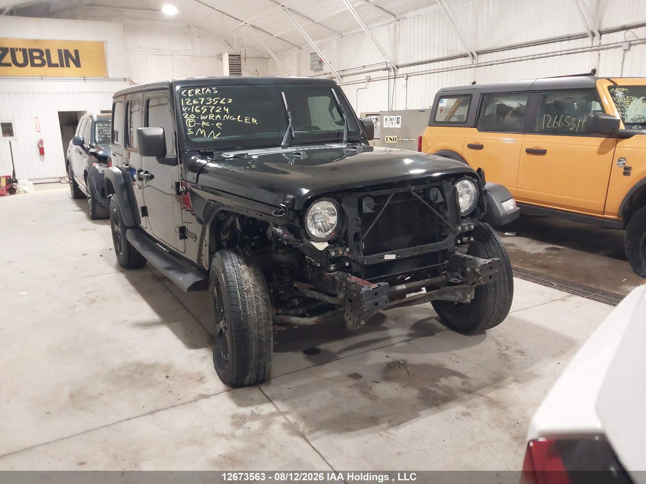 2020 JEEP WRANGLER UNLIMITED SPORT