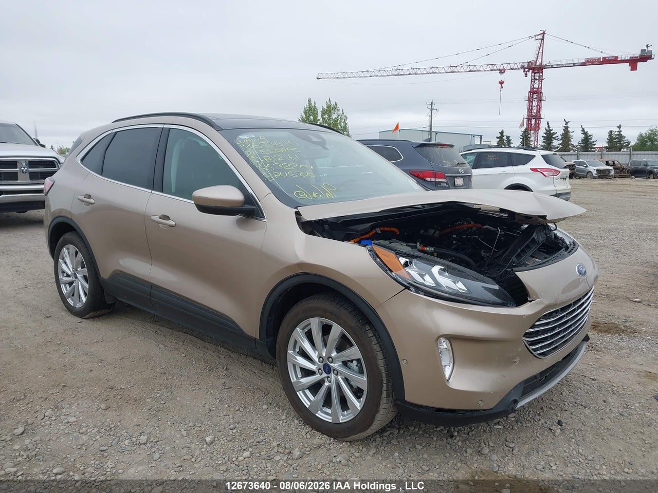 1FMCU9DZ0MUB12161 · 2021 FORD ESCAPE TITANIUM HYBRID