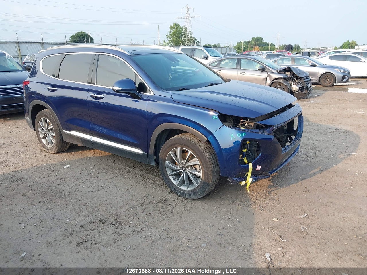 5NMS3CAA9KH023885 · 2019 HYUNDAI SANTA FE LUXURY
