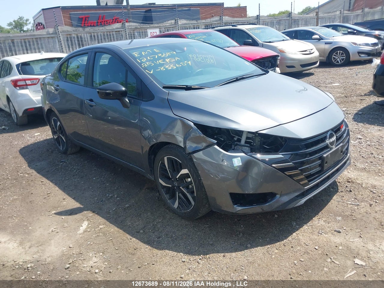 3N1CN8FV7SL833609 · 2025 NISSAN VERSA SR