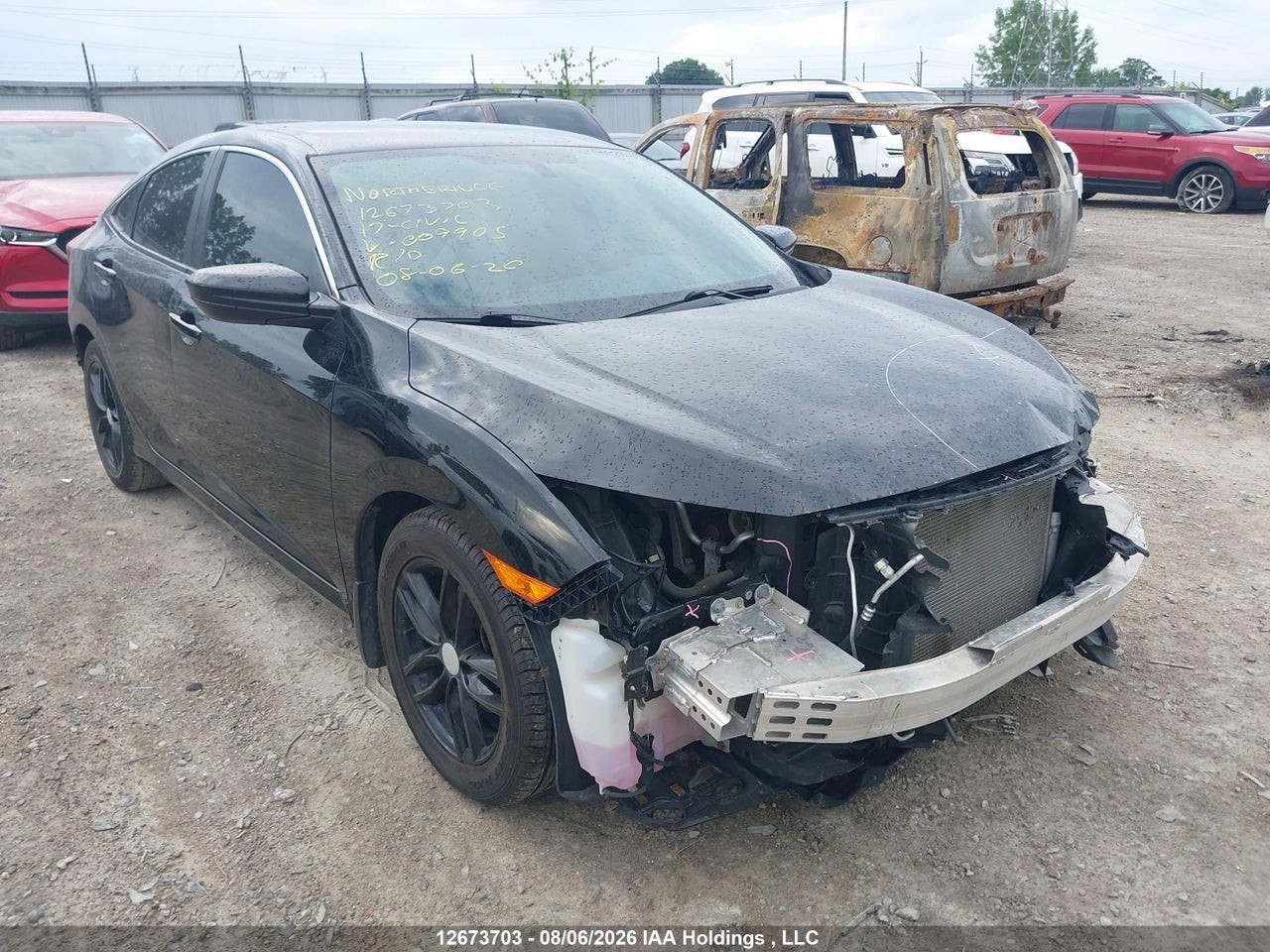 2HGFC2E59HH009905 · 2017 HONDA CIVIC LX