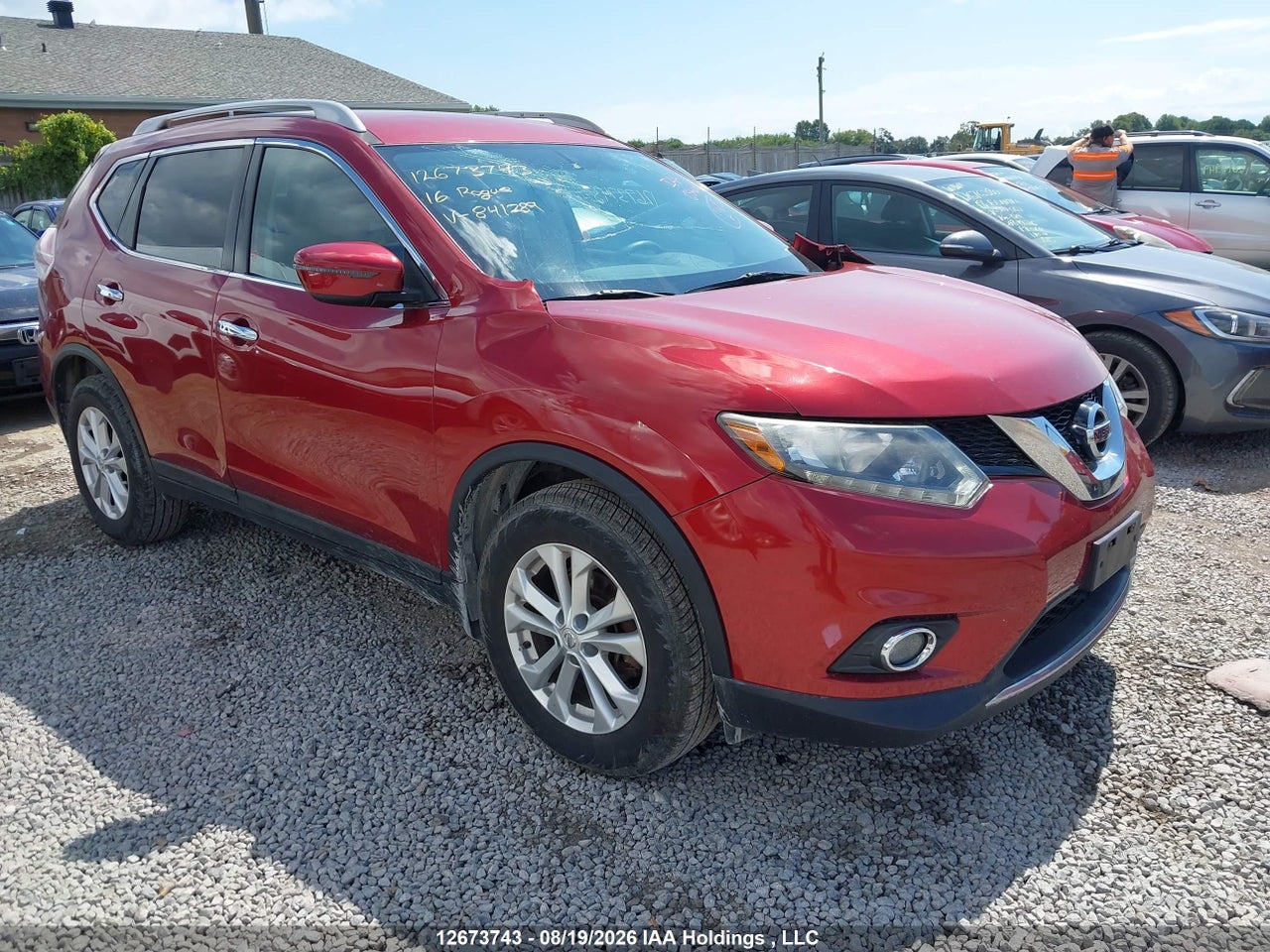 2016 NISSAN ROGUE S/SV