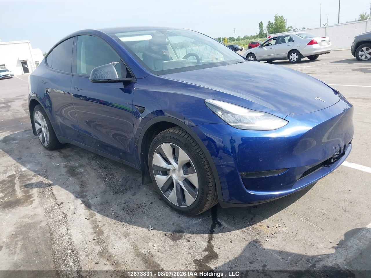 5YJYGDED5MF120918 · 2021 TESLA MODEL Y STANDARD RANGE REAR-WHEEL DRIVE