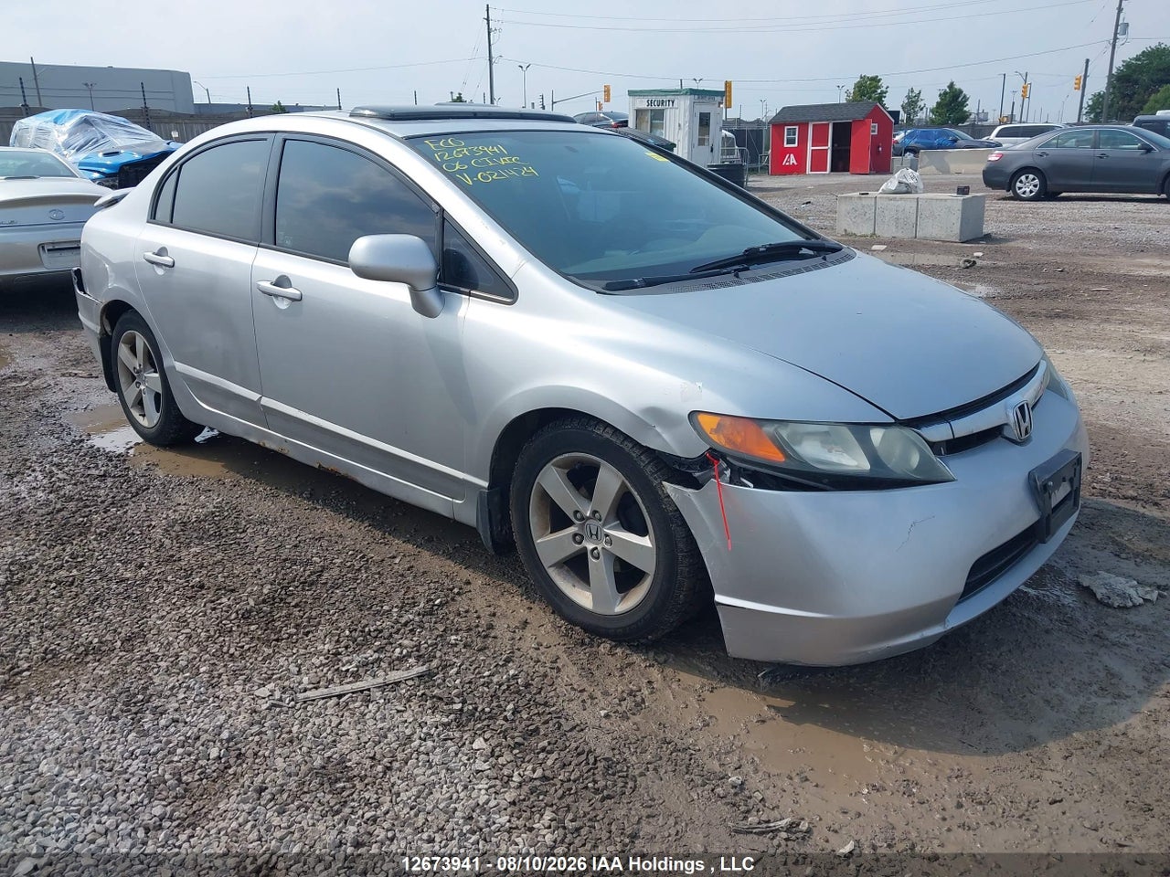 2HGFA16816H021424 · 2006 HONDA CIVIC EX 4DR