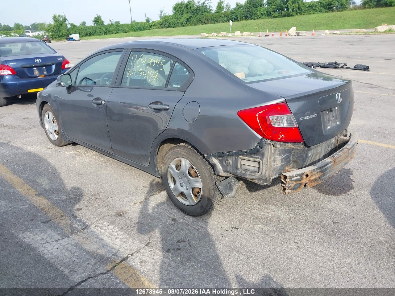 2HGFB2F45CH035127 · 2012 HONDA CIVIC LX · 3/22