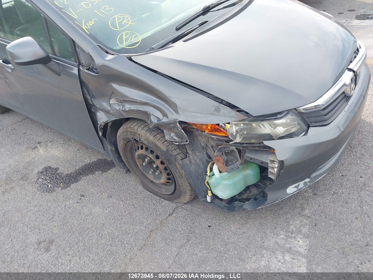 2HGFB2F45CH035127 · 2012 HONDA CIVIC LX · 6/22