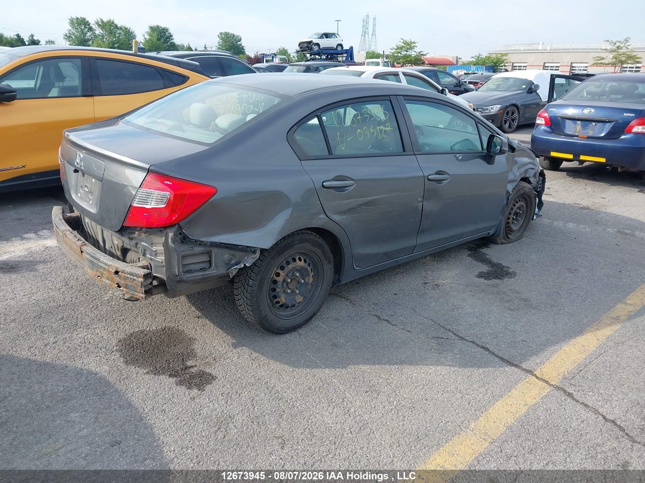 2HGFB2F45CH035127 · 2012 HONDA CIVIC LX · 4/22
