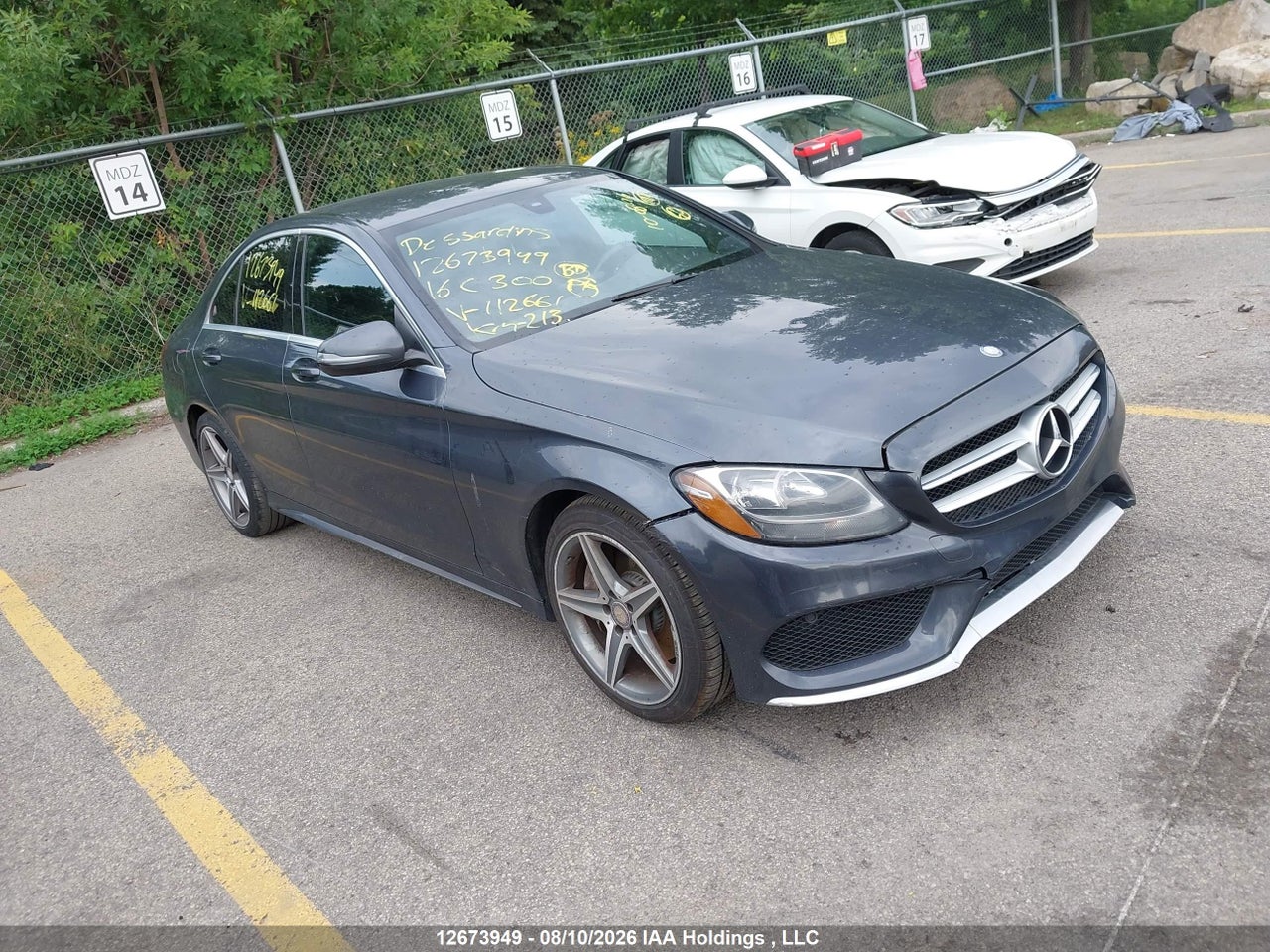 55SWF4KB9GU112661 · 2016 MERCEDES BENZ C 300 4MATIC