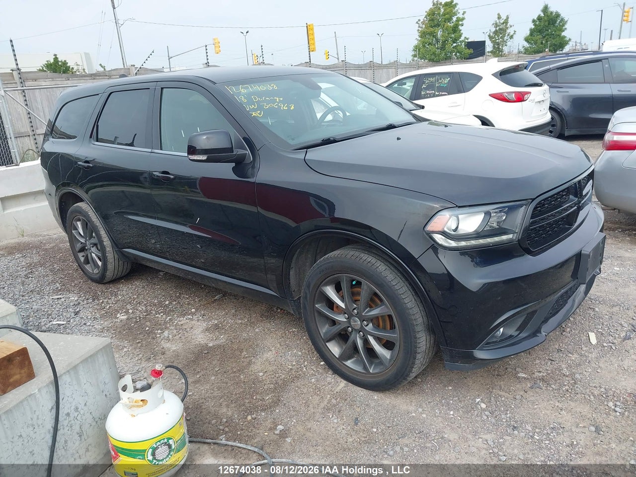 1C4RDJDG8JC306968 · 2018 DODGE DURANGO GT