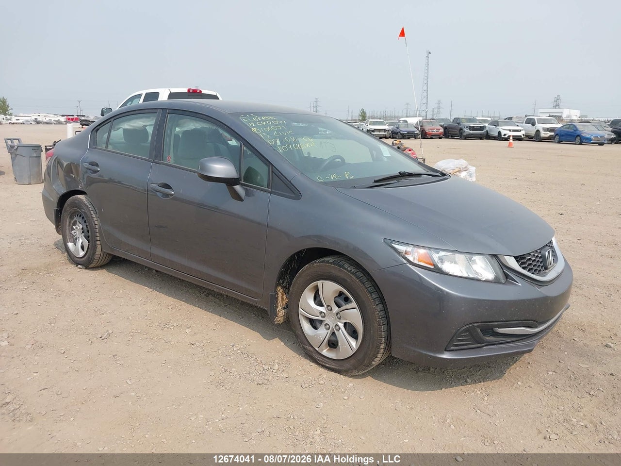 2HGFB2F47DH106071 · 2013 HONDA CIVIC LX