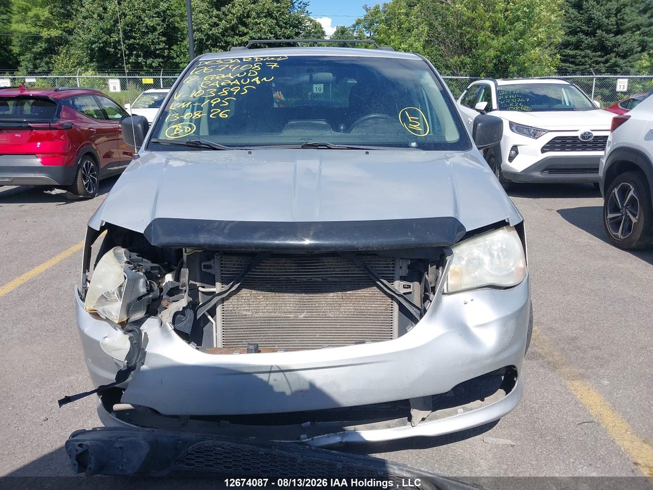 2C4RDGBG0CR103895 · 2012 DODGE GRAND CARAVAN SE · 12/21