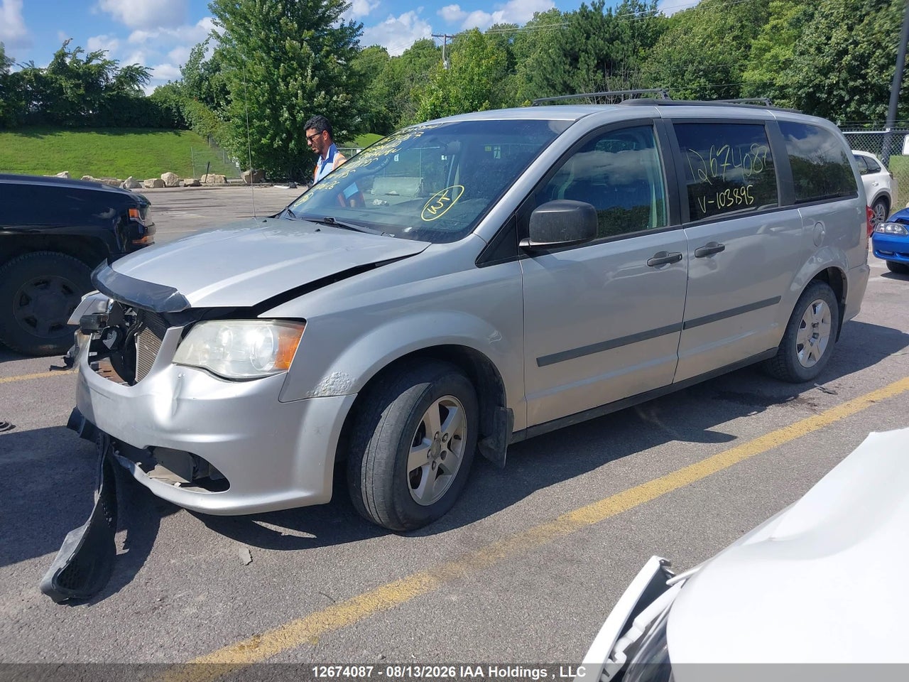 2C4RDGBG0CR103895 · 2012 DODGE GRAND CARAVAN SE · 2/21