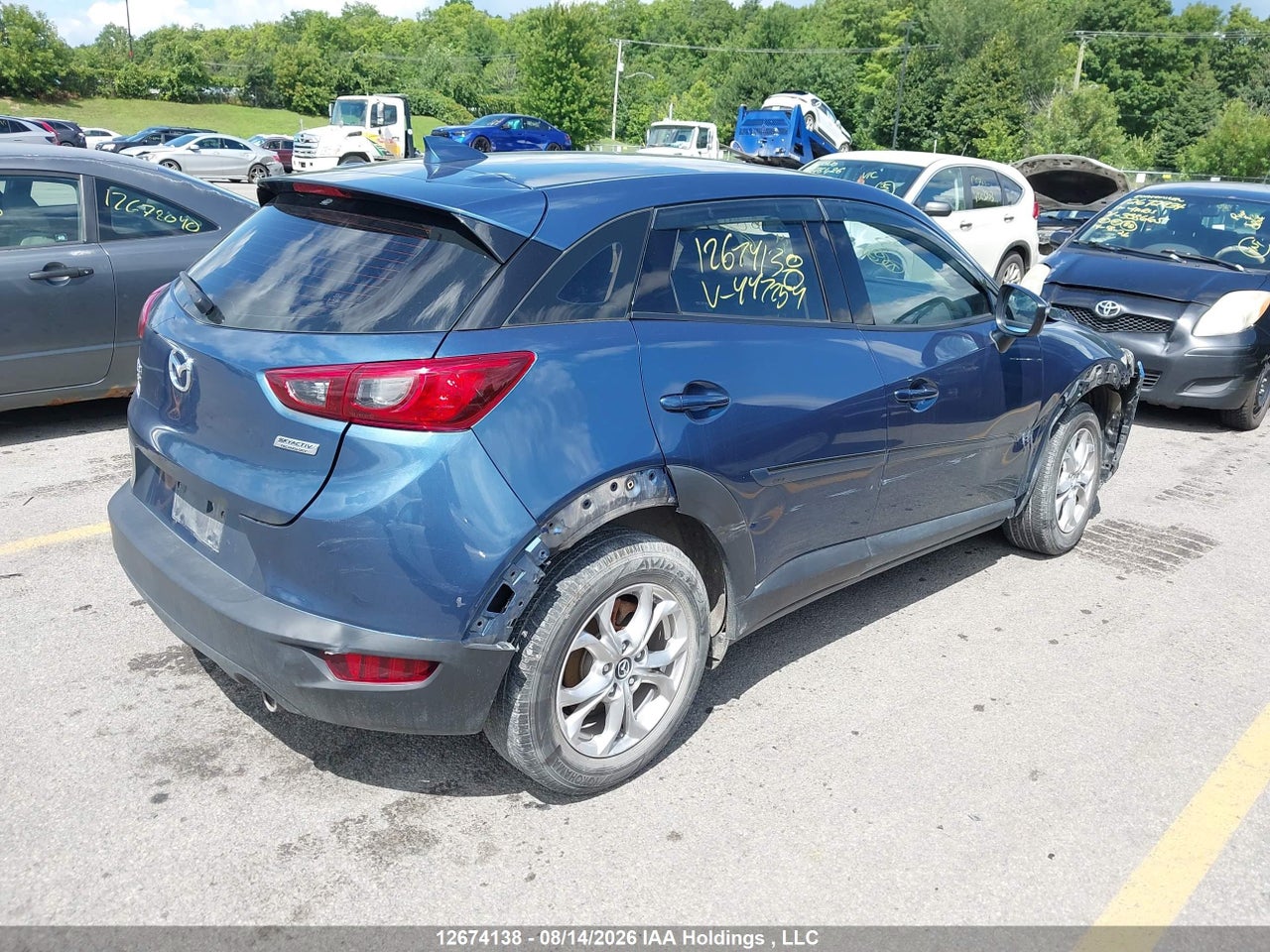 JM1DKFC73K0447254 · 2019 MAZDA CX-3 GS · 4/20
