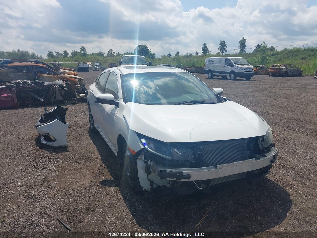 2HGFC2F77KH001602 · 2019 HONDA CIVIC EX