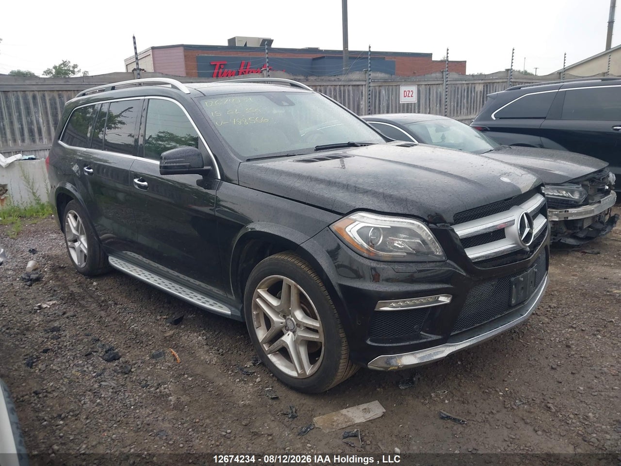 4JGDF2EE1FA488566 · 2015 MERCEDES BENZ GL 350 BLUETEC 4MATIC