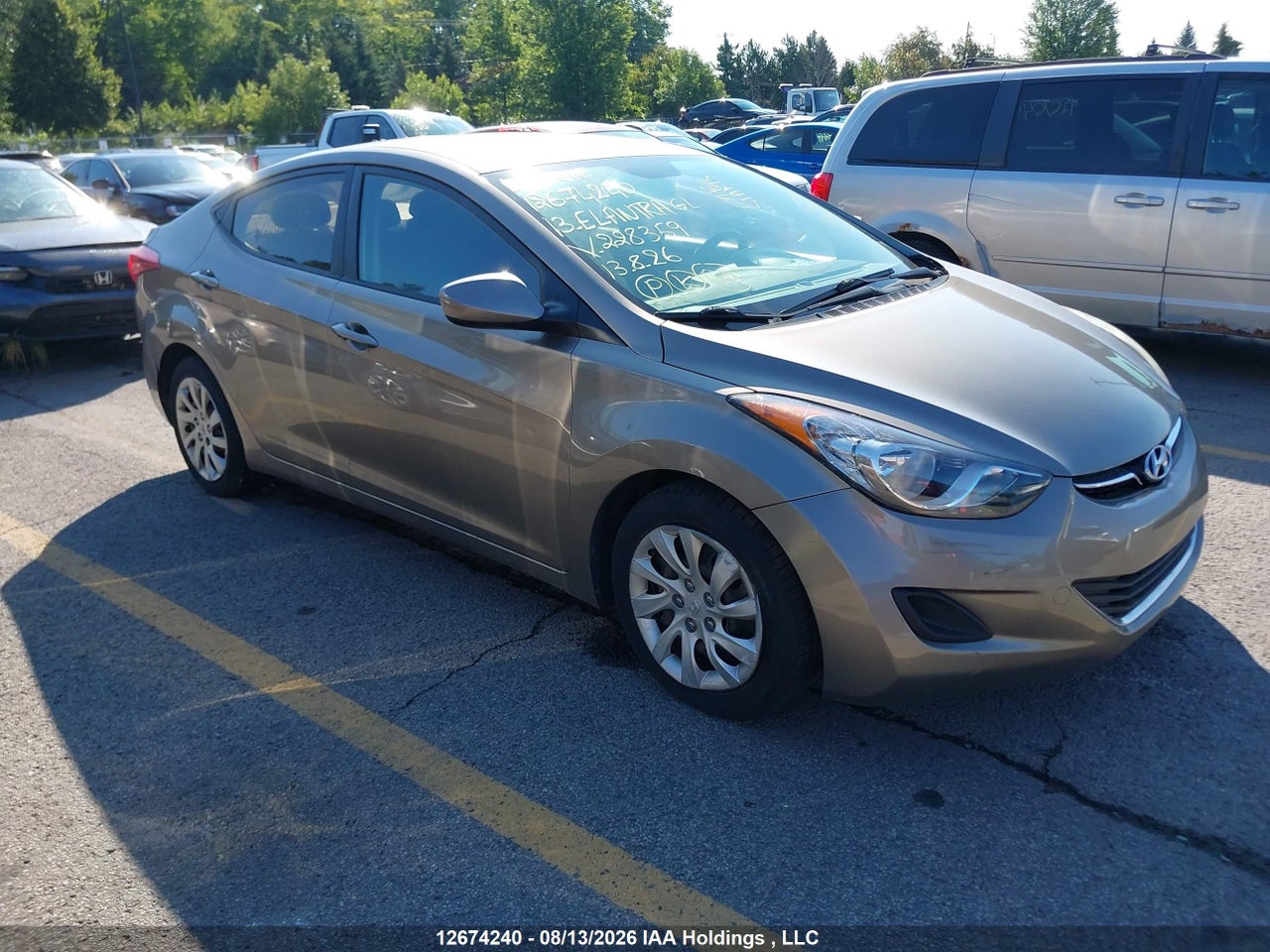 5NPDH4AE4DH228359 · 2013 HYUNDAI ELANTRA GL