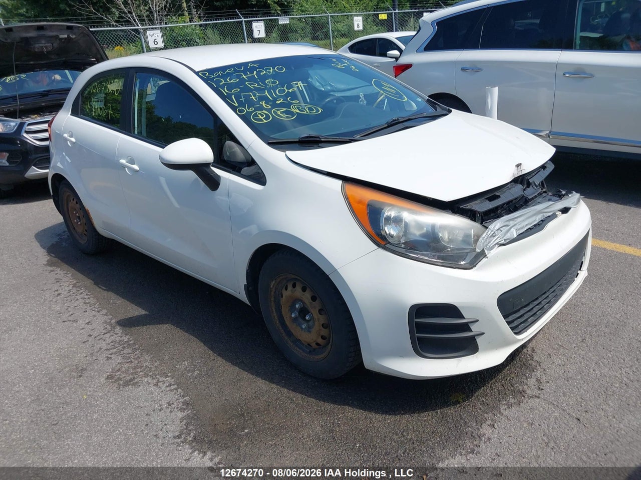 KNADM5A39G6741067 · 2016 KIA RIO EX/EX+ W/SUNROOF/LX/LX+/LX+ ECO/SX