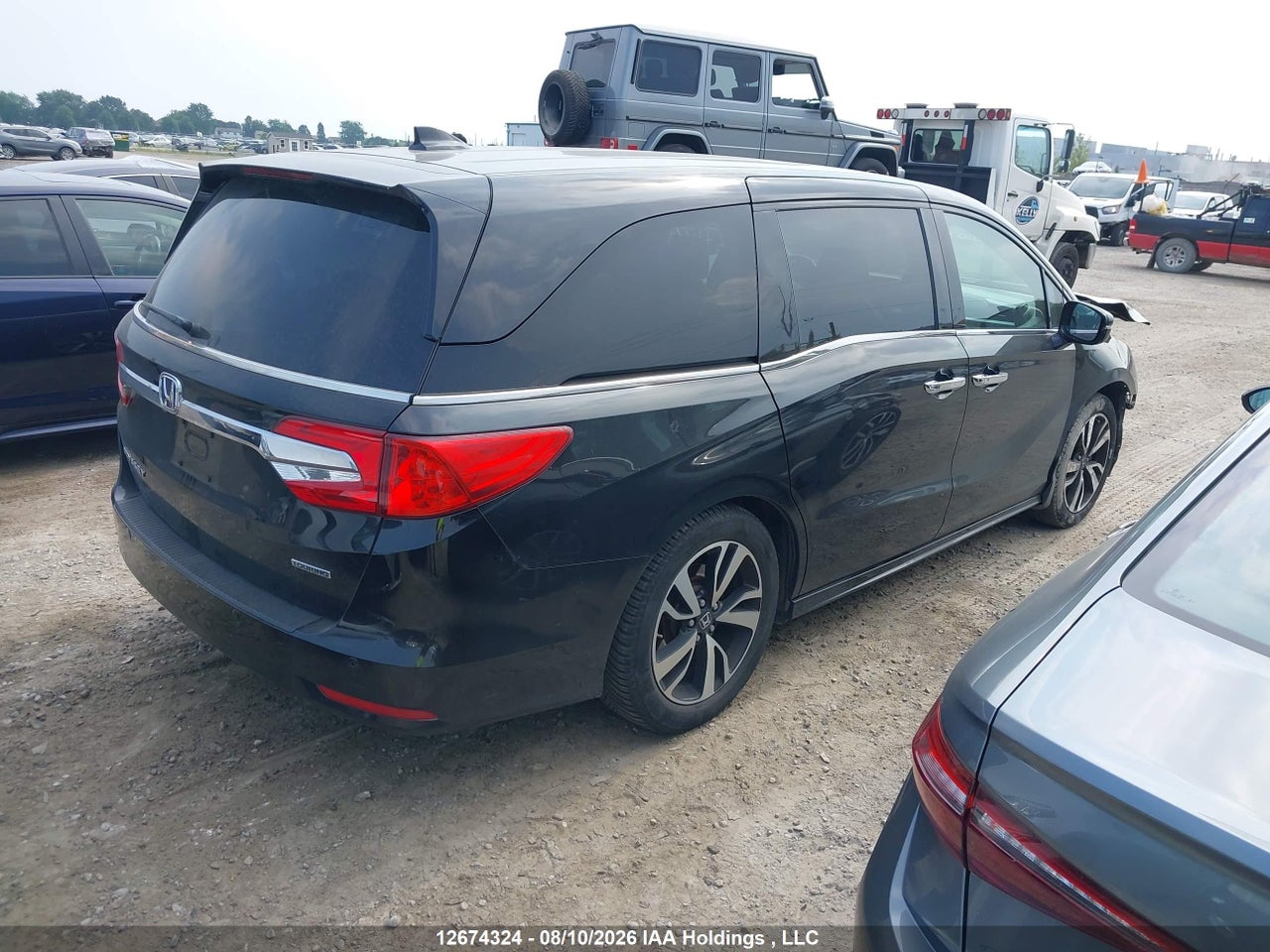 5FNRL6H89LB505343 · 2020 HONDA ODYSSEY TOURING · 4/20