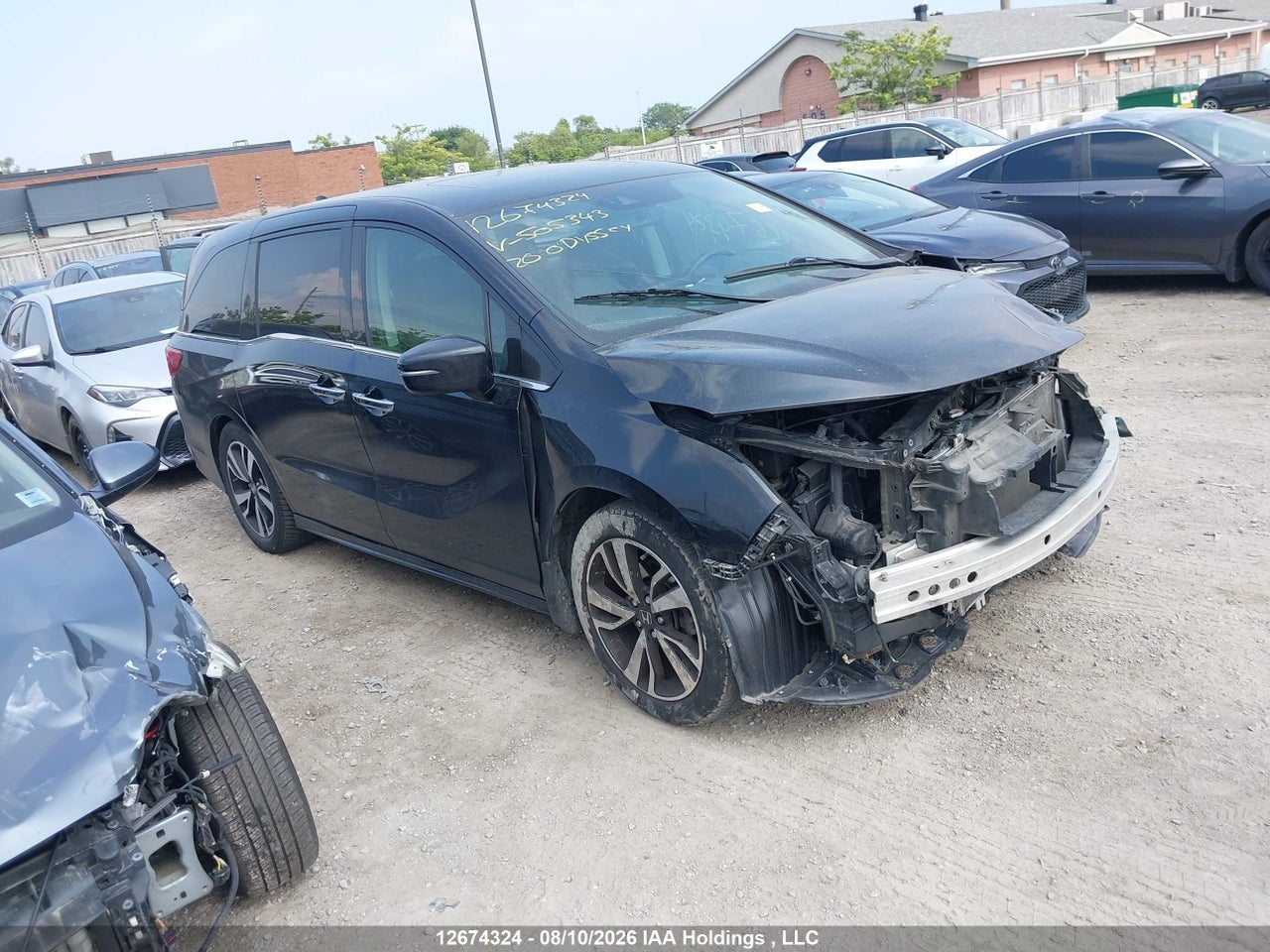 5FNRL6H89LB505343 · 2020 HONDA ODYSSEY TOURING