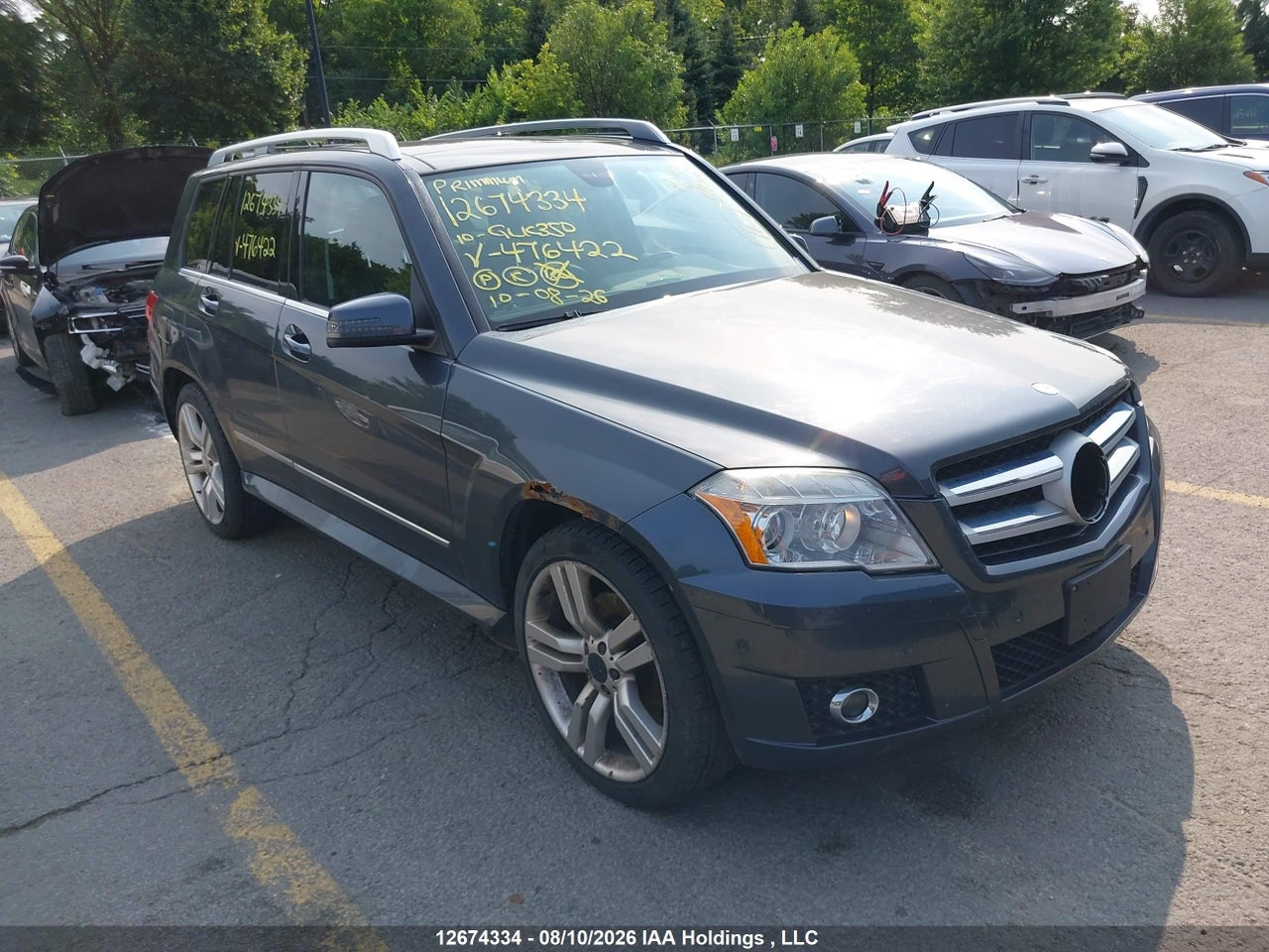 2010 MERCEDES BENZ GLK 350 4MATIC
