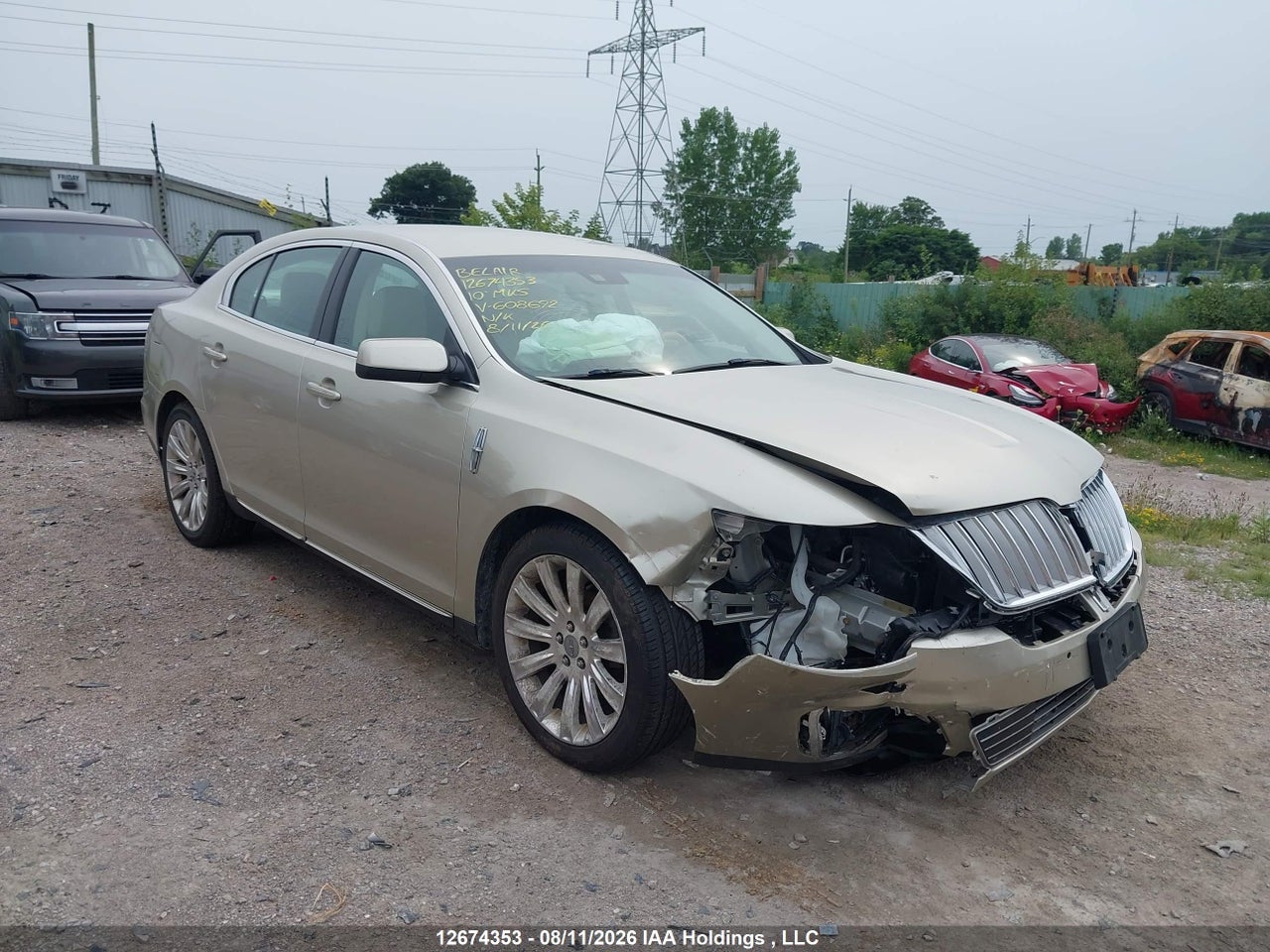 2010 LINCOLN MKS