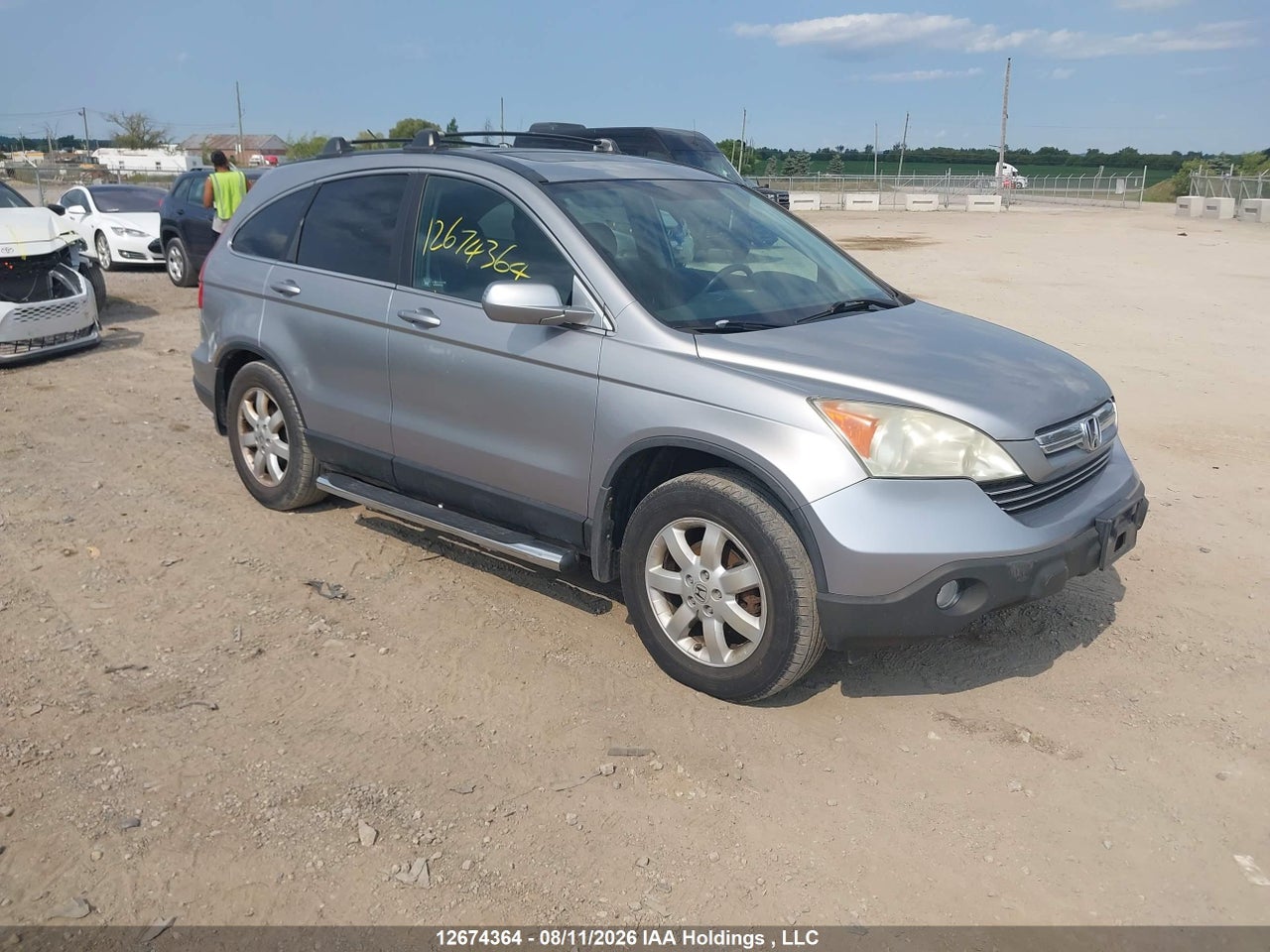 5J6RE48727L800206 · 2007 HONDA CR-V EX-L