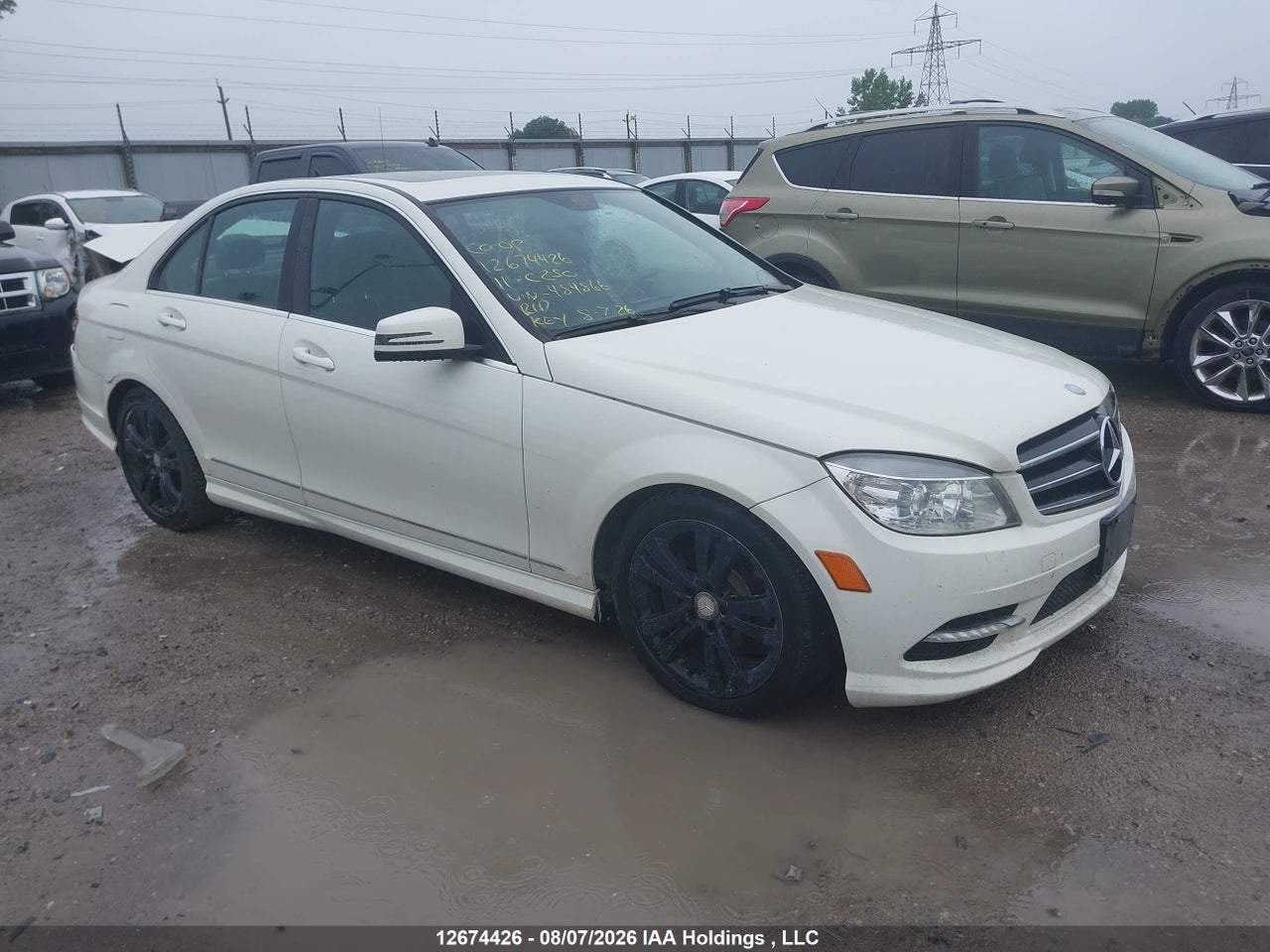 WDDGF8FB3BA484866 · 2011 MERCEDES BENZ C 250 4MATIC