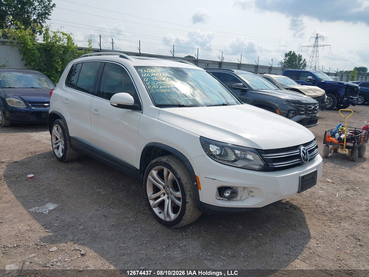 WVGBV7AX4CW579392 · 2012 VOLKSWAGEN TIGUAN