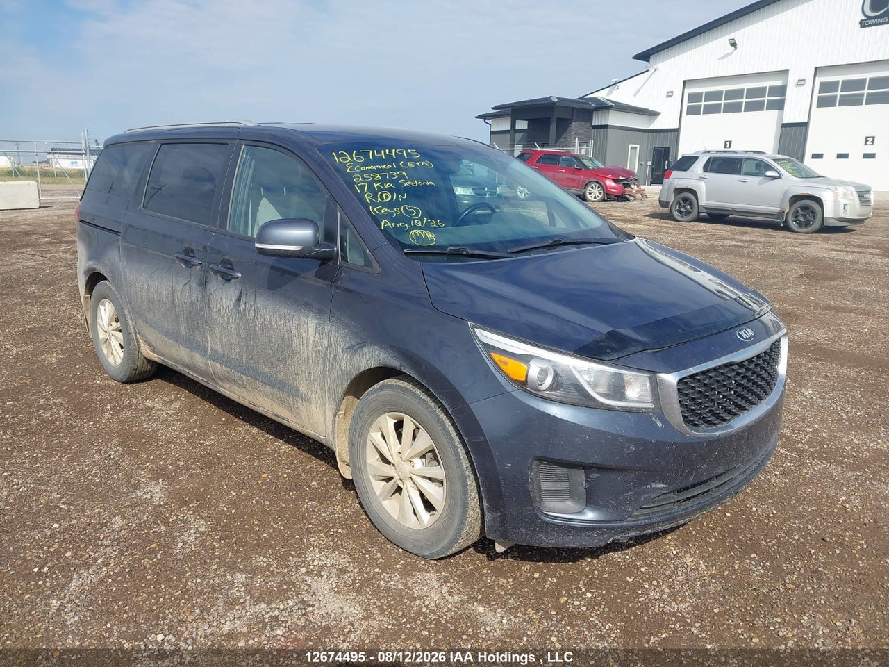 2017 KIA SEDONA LX