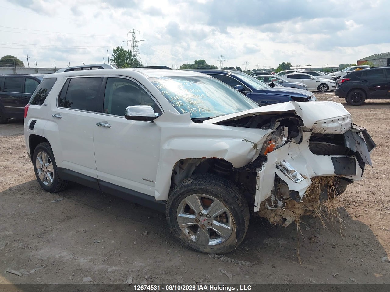 2GKFLYEKXE6125861 · 2014 GMC TERRAIN SLT-2