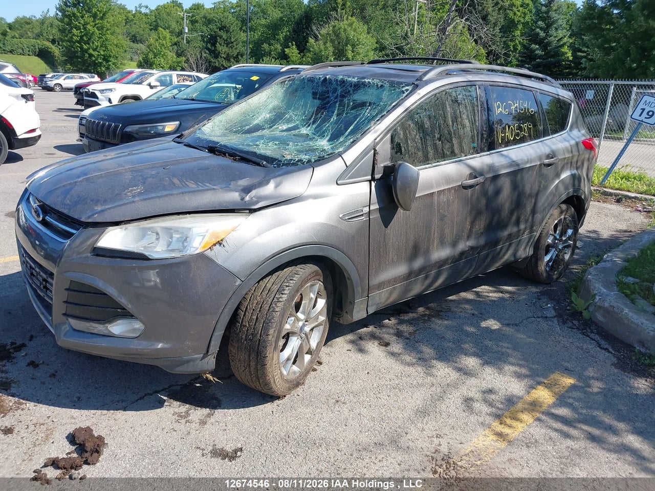 1FMCU9H93DUA05289 · 2013 FORD ESCAPE SEL · 2/22