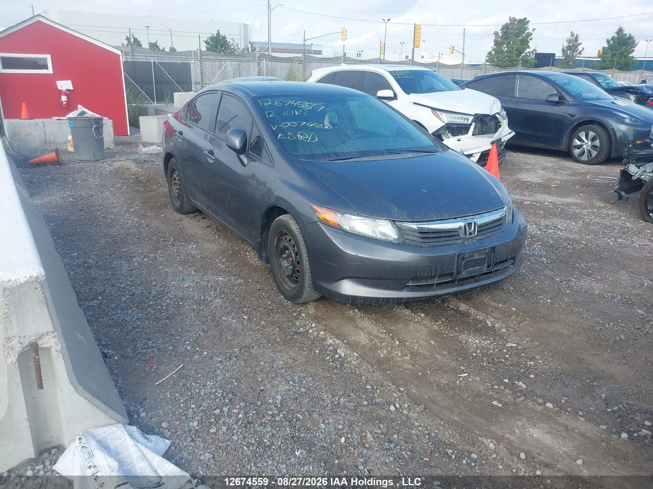 2HGFB2F46CH007403 · 2012 HONDA CIVIC LX