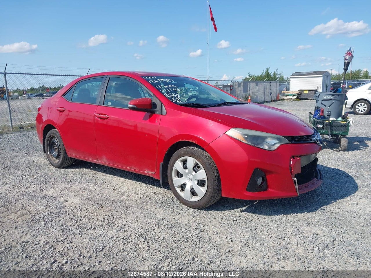 2T1BURHE6EC117340 · 2014 TOYOTA COROLLA S