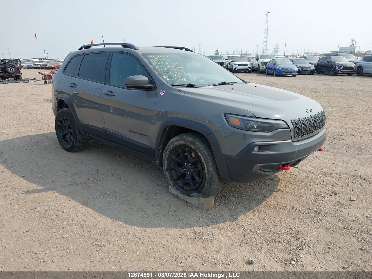 2019 JEEP CHEROKEE TRAILHAWK