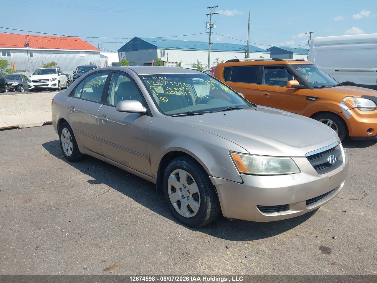5NPET46C27H203037 · 2007 HYUNDAI SONATA GL/GLS